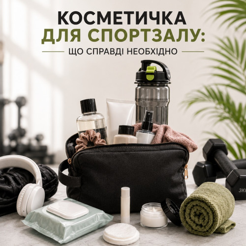 Косметичка для спортзалу: що справді необхідно