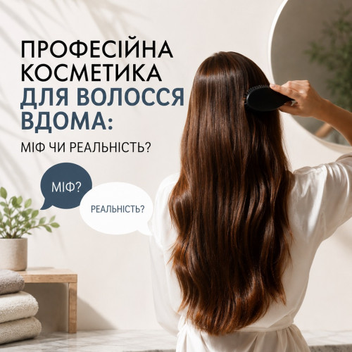 Професійна косметика для волосся вдома: міф чи реальність?