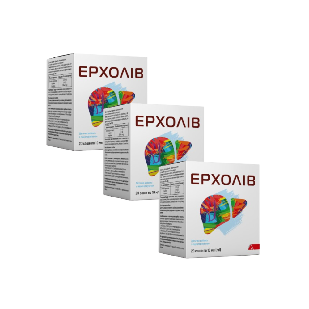 ЕРХОЛІВ, саше по 10 мл (набір з 3-х упаковок)