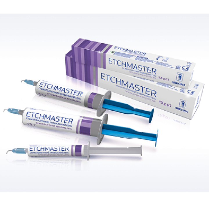 Гель травильний стоматологічний ETCHMASTER Шприц