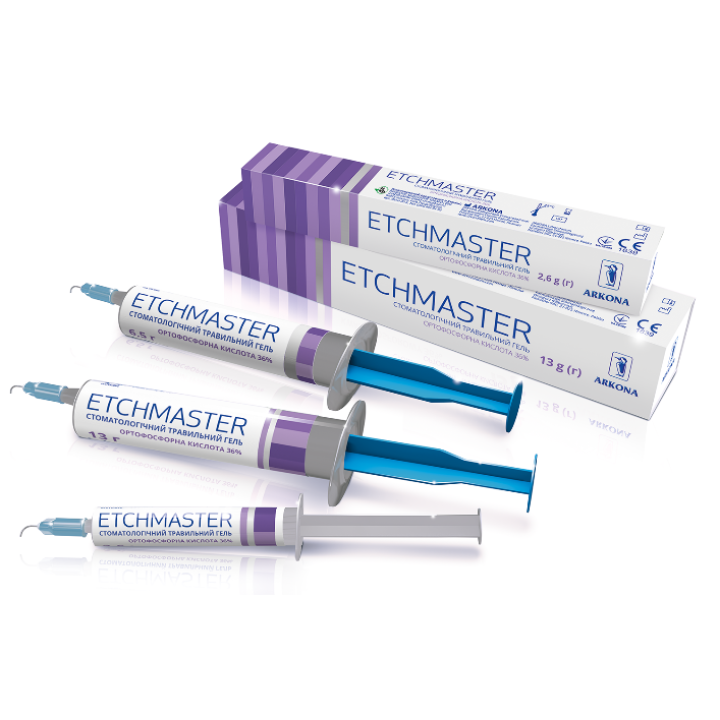 Гель травильний стоматологічний ETCHMASTER Шприц