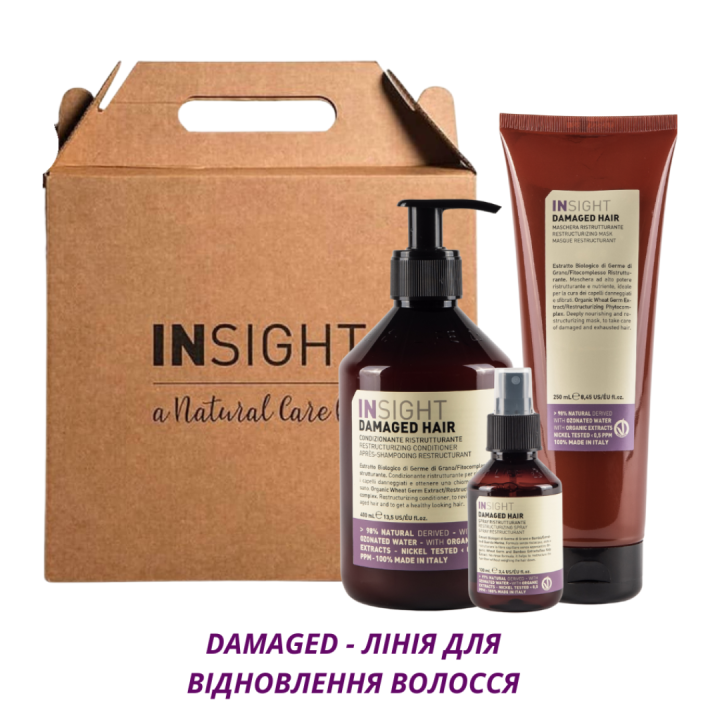 Набір подарунковий Insight для відновлення пошкодженого волосся, №3