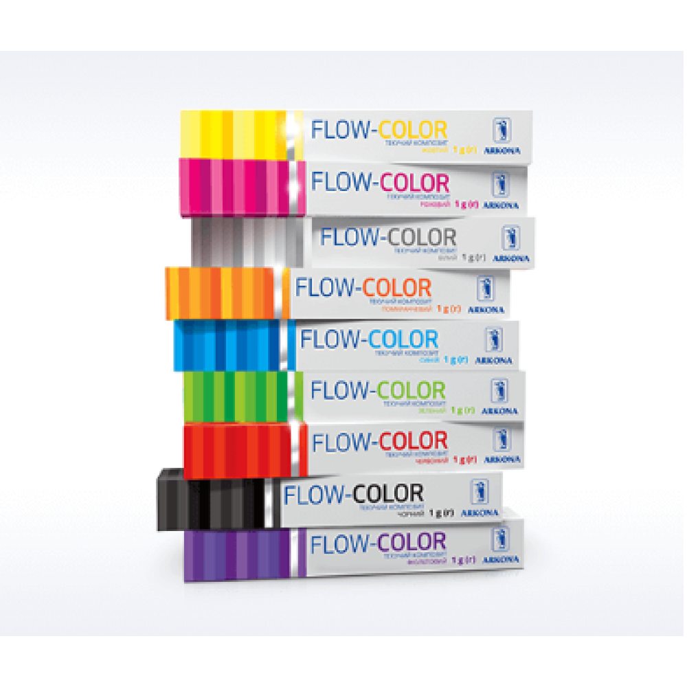 Текучий стоматологічний композит FLOW-COLOR Шприц, 1 гр